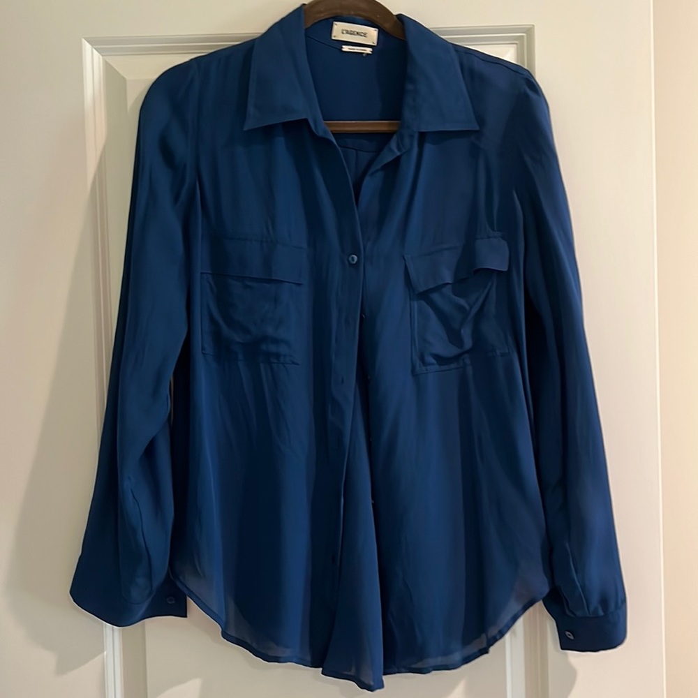 L’AGENCE silk shirt